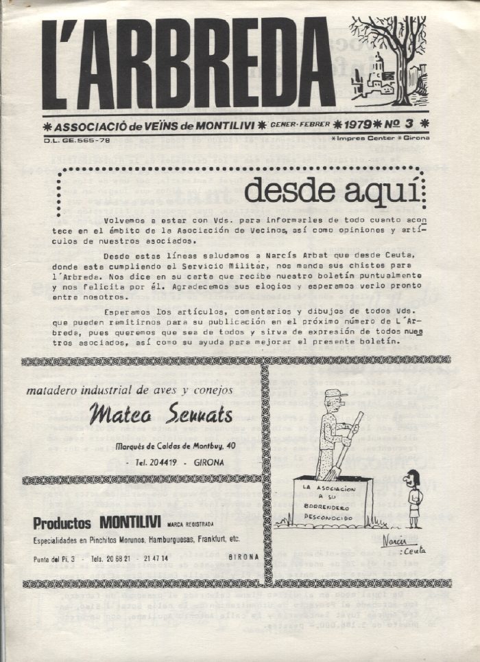 Num. 3 Gener-Febrer 1979