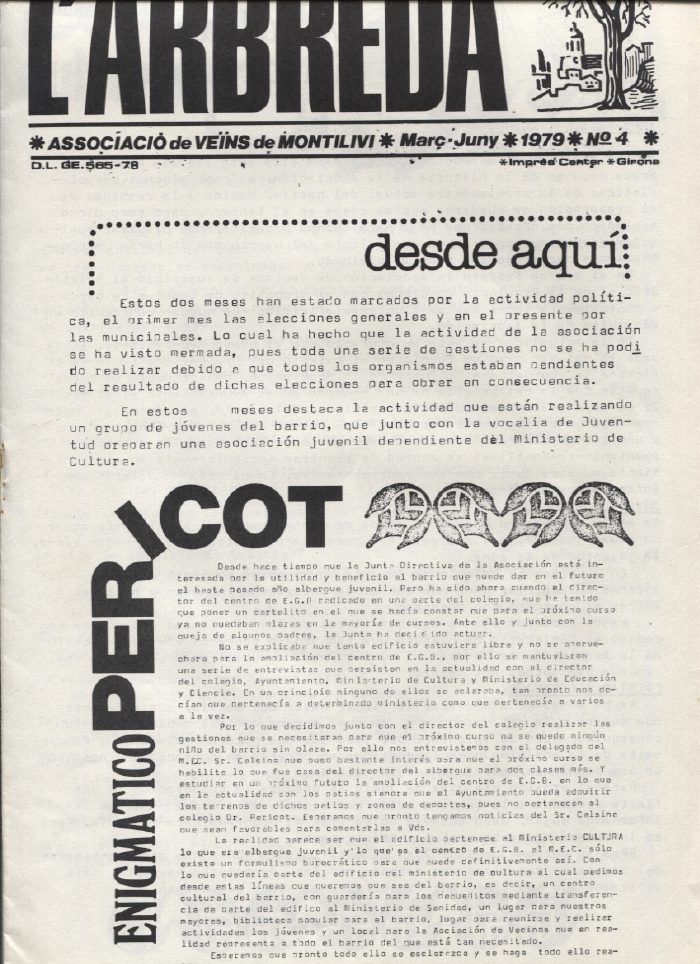Num. 4 Març-Juny 1979