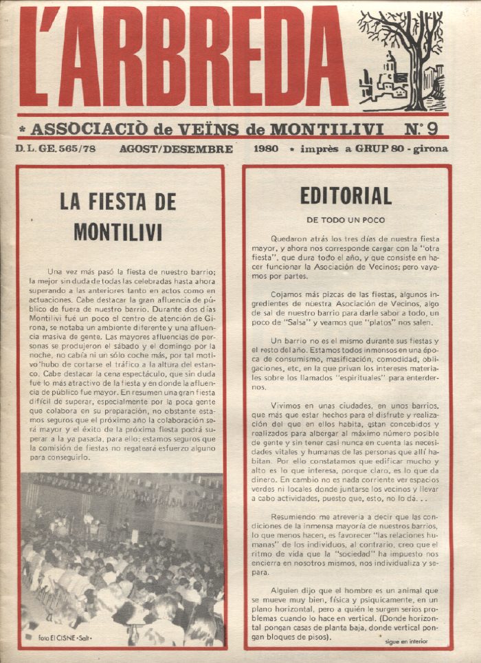 Num. 9 Agost-Desembre 1980